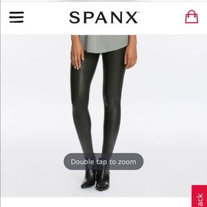 SPANX Faux Leather Legging